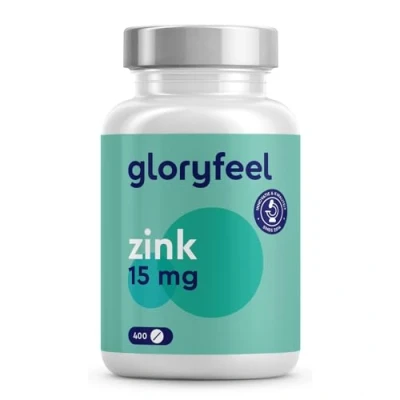 Afbeelding van zink 400 tabletten (13 maanden) Optimale dosering Hoog opneembaar zinkgluconaat Zuiver 100% veganistisch, laboratoriumgetest Gemaakt in Duitsland zonder toevoegingen