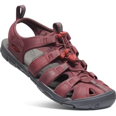 Afbeelding van Sandaal Keen Women Clearwater CNX Leather Wine Red Dahlia Schoenmaat 36