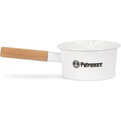 Afbeelding van Petromax Emaille saus pan wit 1L