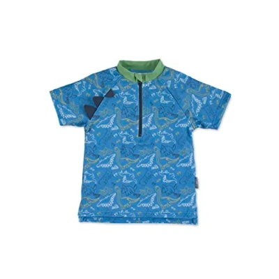 Afbeelding van Sterntaler Zwemshirt met korte mouwen Dino blauw