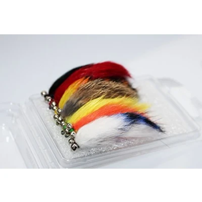 Afbeelding van Tigofly 7 stks/partij Kleuren Diverse Zonker Streamers Forel Vliegvissen Vliegen Lokt Fly Set Size #6