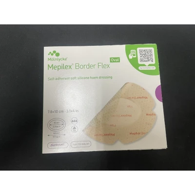 Afbeelding van Mepilex Border Flex Oval Verb 7,8x10cm 5 583500