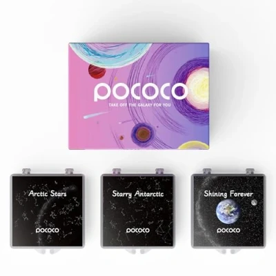 Afbeelding van Realistic Discs Star for POCOCO Galaxy Lite Projector Home Planetarium, 5k Ultra HD, 3 Pieces (Star without Projector)