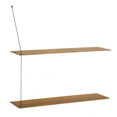 Afbeelding van Woud Stedge plank 80 cm. gerookt eiken