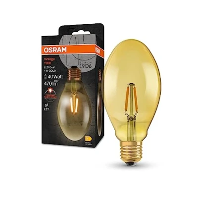 Afbeelding van OSRAM Vintage 1906® Klassieke ovale lamp, 4W, 470lm