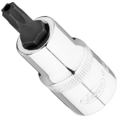 Afbeelding van VIGOR V7055 T40H TH profiel Schroevendraaierdop 1 stuks Vierkant, 1/2 (12.5 mm)