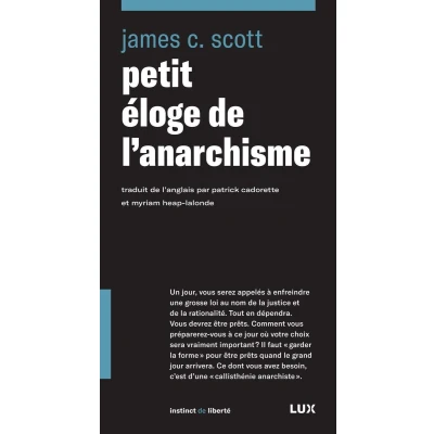 Afbeelding van Petit éloge de l&#039;anarchisme