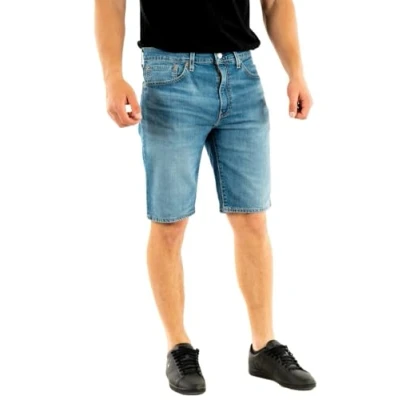 Afbeelding van Levi&#039;s 405 Standard Jeansshort, Heren, Maat: 28, Punch line real calling short
