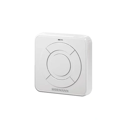 Afbeelding van Hörmann Draadloze binnenknop FIT 5 BS (vier toetsfuncties + queryknop, wit, intuïtieve bediening, afstandsbediening, Smart Home) 4511823