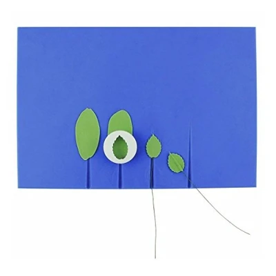Afbeelding van Cake Company Klein geaderde uitrolplank 25 x 17 cm, kunststof, blauw, 0,8 cm