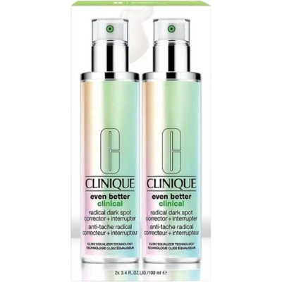 Afbeelding van Clinique Even Better Clinical Radical Dars Spot Corrector + Interrupter Serum 2 x 100 ml