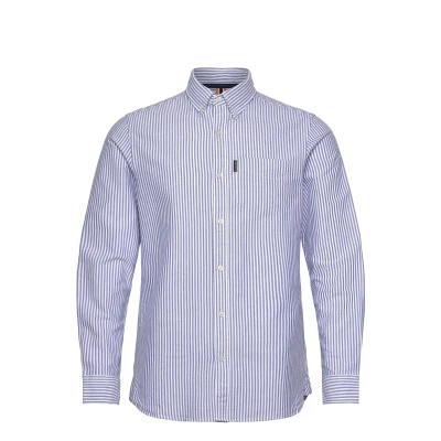 Afbeelding van Superdry Essentials Oxford overhemd met Lange mouwen Heren shirts