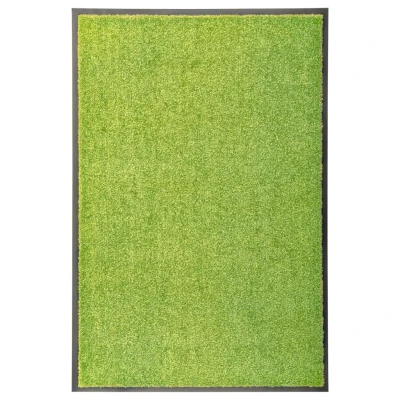 Afbeelding van Deurmat wasbaar 60x90 cm groen