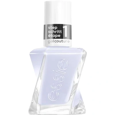 Afbeelding van essie Gel Couture nagellak 450 perfect posture grijze gelnagellak zonder UV lamp voor je eigen gelmanicure thuis tot wel 15 dagen glanzend grijs 13,5ml