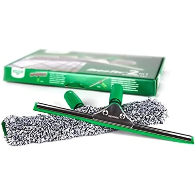 Afbeelding van UNGER Raamwisser Professionele Starterskit Raamtrekker Inwashoes Inwashouder 35cm
