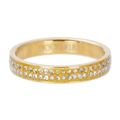 Afbeelding van Double zirconia iXXXi Vulring 4 mm 21 / Gold