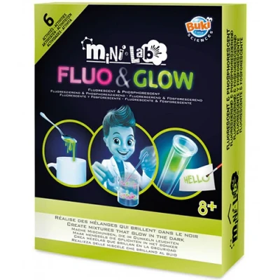 Afbeelding van Buki Experimenten Mini Lab Fluor en Glow