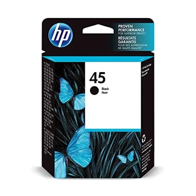 Afbeelding van HP 45XL Inktcartridge Zwart, Hoge Capaciteit (51645AE) origineel van