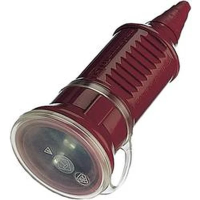 Afbeelding van MENNEKES 10844 Koppeling met randaarde Kunststof 230 V Rood IP44