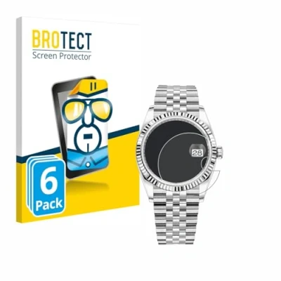 Afbeelding van BROTECT Schermbeschermer Clear, Smartwatch beschermfolie, Transparant