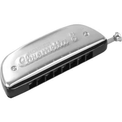 Afbeelding van Hohner Chrometta 8 C 32 Tones Chromatische mondharmonica