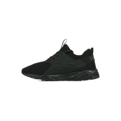 Afbeelding van Kappa Uniseks kinderen San Puerto Lace Jr lage sneakers, Zwart/Donkergrijs, 36 EU
