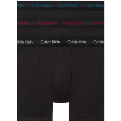 Afbeelding van Calvin Klein Boxer Briefs heren Brief 3pk , B Auth Gry, Chesapk Bay, Jwl Lgs XS