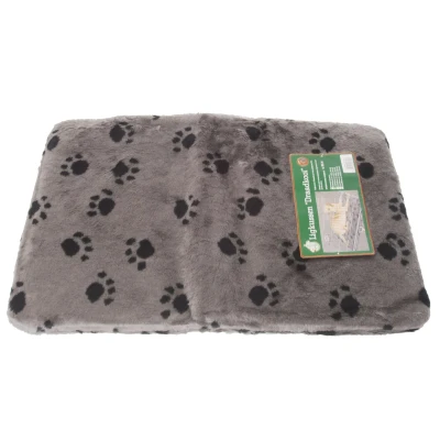 Afbeelding van Kussen voor draadkooi grijs/paw 75x47 cm anti slip Gebr. de Boon