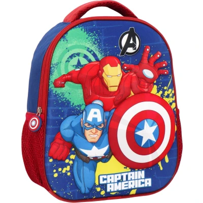 Afbeelding van Marvel Avengers 3D Rugzak, Captain America 32 x 26 10 cm EVA polyester
