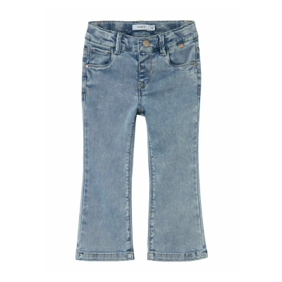 Afbeelding van Name It Broek Bootcut Salli Lichtblauw Maat 92