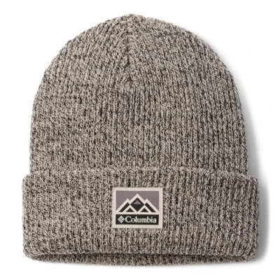 Afbeelding van Columbia Whirlibird™ Cuffed Beanie Unisex Muts Dark Stone, Black Marled, Mountains Maat O/S