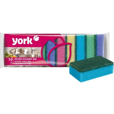 Afbeelding van York Keukenspons MIDI 10stuks