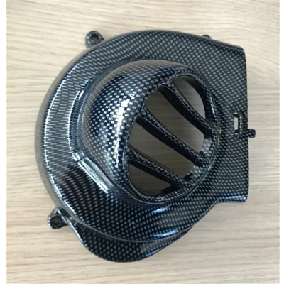 Afbeelding van Piaggio Puch/piaggio/gilera koelkap carbon