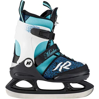 Afbeelding van K2 Meisjes Marlee Ice Skates schaatsen, zwart/blauw/lichtblauw, 29 34 EU