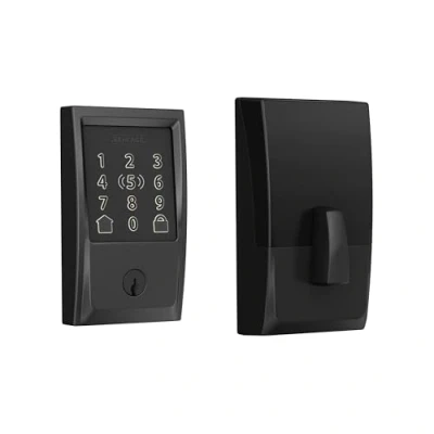Afbeelding van SCHLAGE BE499WB CEN 622 Encode Plus Smart WiFi Deadbolt Lock, Mat Zwart