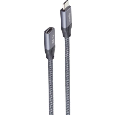Afbeelding van BS13 46010 0.5 m USB C 3.2 Gen 2 (3.1 2) 10000 Mbit/s Grey