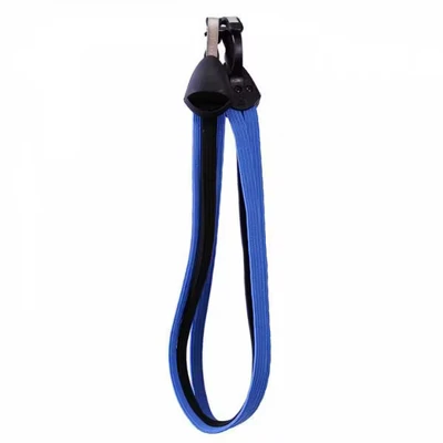 Afbeelding van Bibia veiligheidsbinder 50 cm RVS lichtblauw/zwart