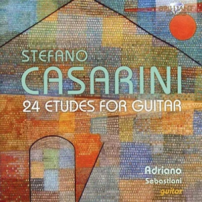 Afbeelding van Adriano Sebastiani Casarini: 24 Etudes For Guitar (CD)