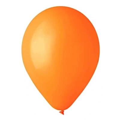 Afbeelding van Pack 100 balloons in natural latex Premium Quality G120 (Ø 33cm / 13&quot;), orange