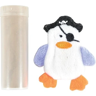 Afbeelding van Zolux Piraat Eend Met Catnip Wit 6X1X7 CM
