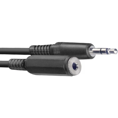 Afbeelding van Stagg SAC3MPSBMJS 3.5 mm stereo verlengkabel (male female) 3 meter