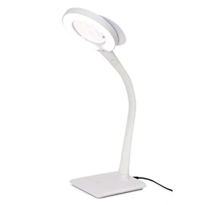 Afbeelding van Purelite CFPL8289 Vergrotingsbureaulamp, wit