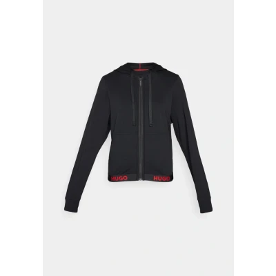 Afbeelding van HUGO LOGO Pyjamashirt, Dames, Maat: XS, Black