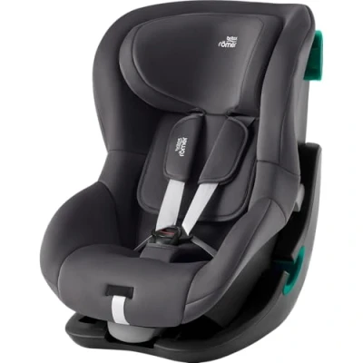 Afbeelding van BRITAX RÖMER kinderzitje KING PRO, voor kinderen van 76 105 cm (i Size) zonder ISOFIX, 15 maanden 4 jaar, Midnight Grey