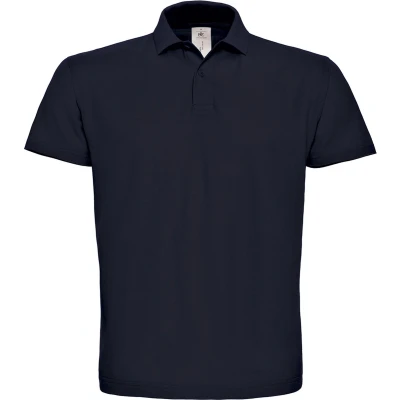 Afbeelding van Unisex Polo ID.001 Donkerblauw merk B&amp;C maat L