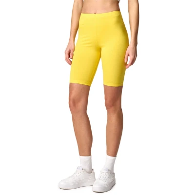 Afbeelding van Merry Style MS MS10 200 LE Dames Leggings Sport Vrijetijdsbroek Kort Katoen Sporbroek Yogabroek Geel XL