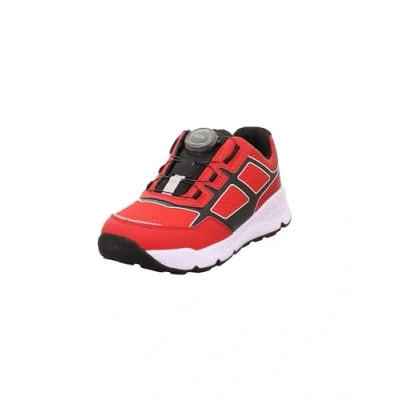 Afbeelding van Superfit Jongens Free Ride Sneakers, Rood Zwart 5000, 32 EU