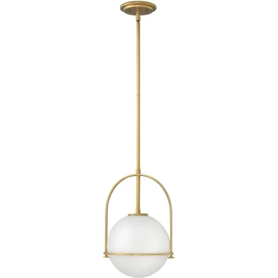 Afbeelding van Hinkley LED Pendelarmatuur Somerset 1X E27 Max 60W Dimbaar Heritage Brass