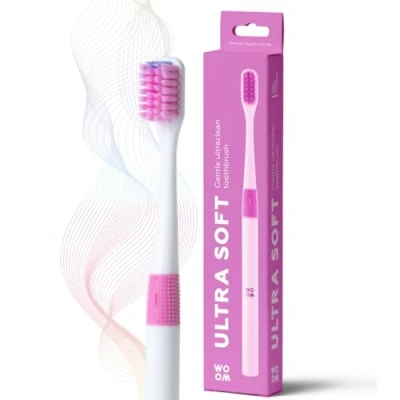 Afbeelding van Woom tandenborstel pink ultra soft