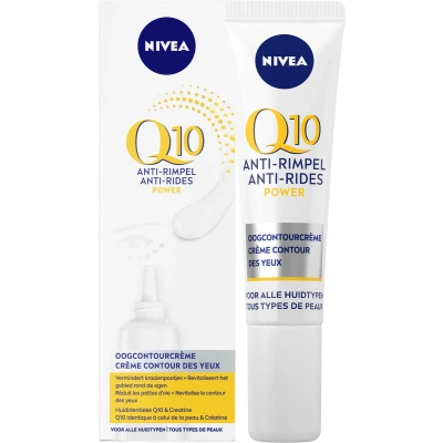 Afbeelding van 3x Nivea Oogcontourcrème Q10 Anti Rimpel 15 ml